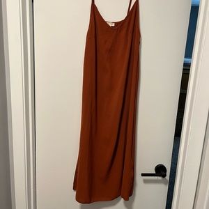 Copper Slip Dress